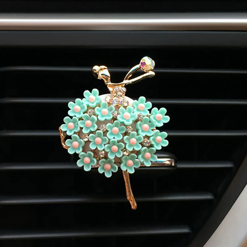 Женский балетный освежитель воздуха зажим для автомобильной вентиляционной