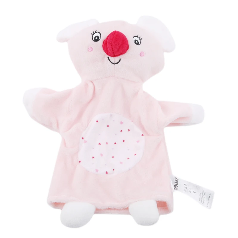 Плюшевые Детские Мультяшные животные коала ручная марионетка для раннего