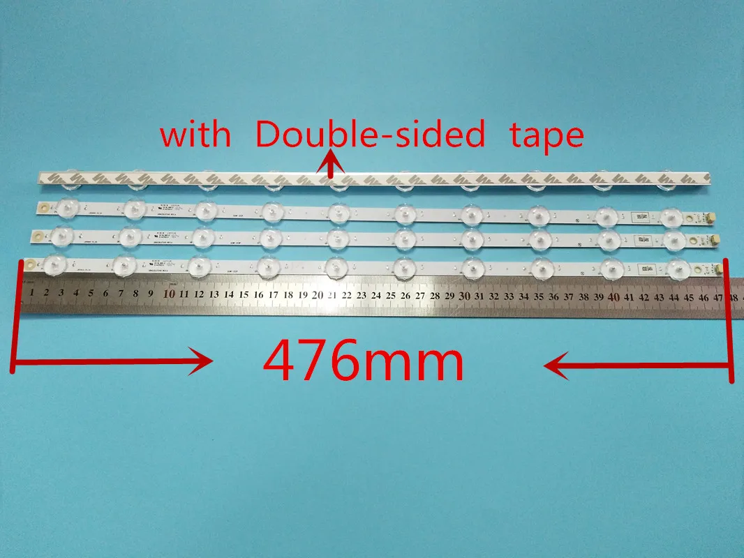 Новый 20 фунтов/партия 10LED 476 мм полосы проведены фон светильник до 50 дюймов ТВ