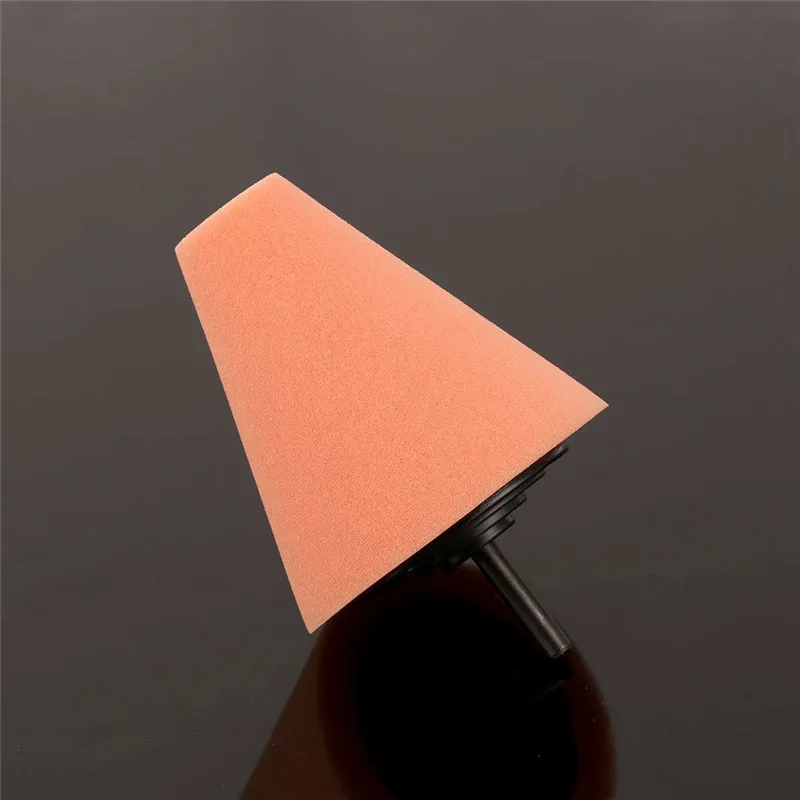 Useful Car Polishing Burnishing Foam Sponge Tyres Wheel Hub Tool Machine Cone-shape Disk Auto Storage Accessories Dropship | Автомобили и