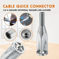 drill cable quick connector 2 in 1 electrical twist wire tool stripper metal cable twisting tool quick connector wire twisting