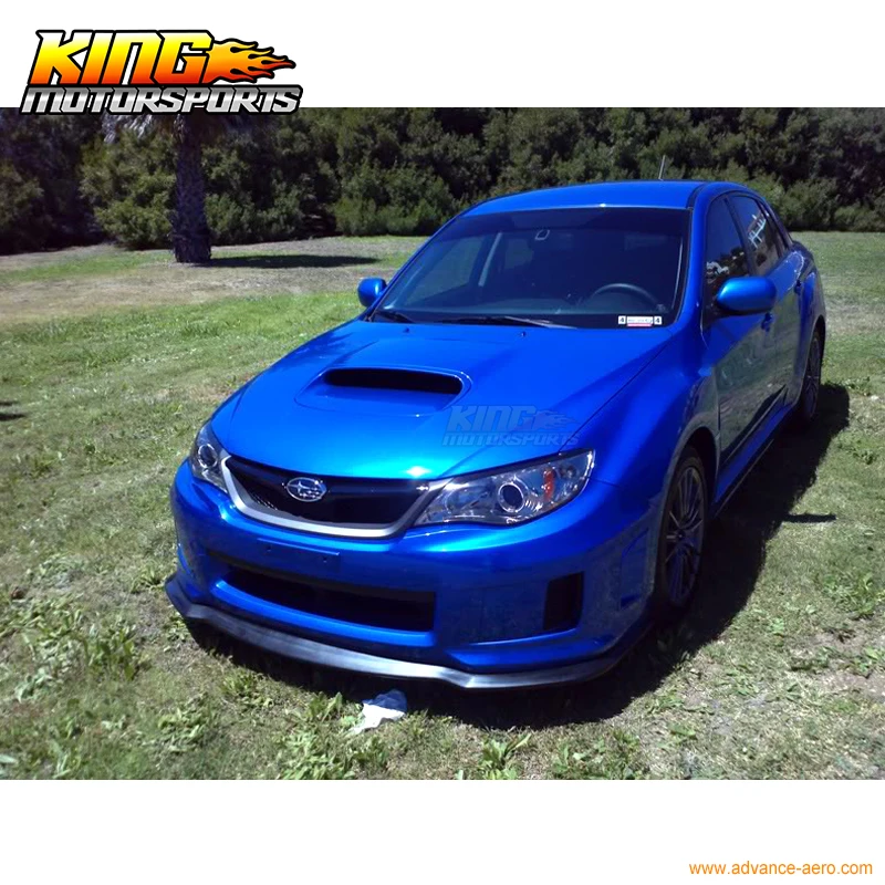 Подходит для 11 14 SUBARU IMPREZA WRX STI только HD стиль передний бампер спойлер|bumper lip spoiler|front