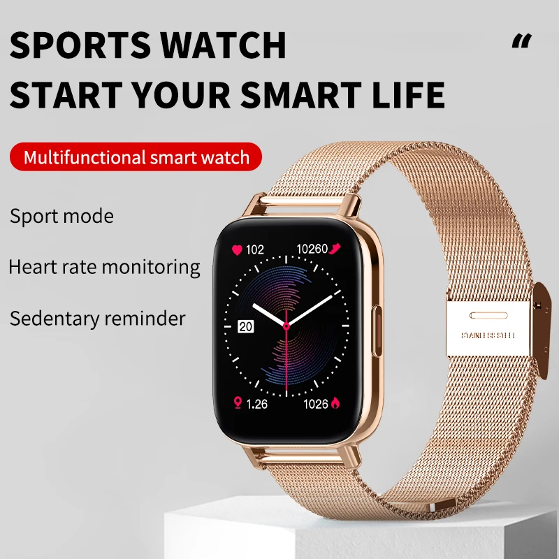 

Смарт-часы мужские, с цветным экраном, IP68, Bluetooth, сенсорный экран