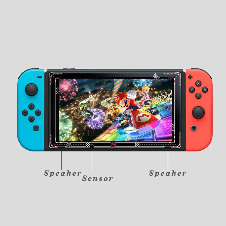 Аниме Защита экрана для консоли Nintendo Switch ультратонкая прозрачная пленка