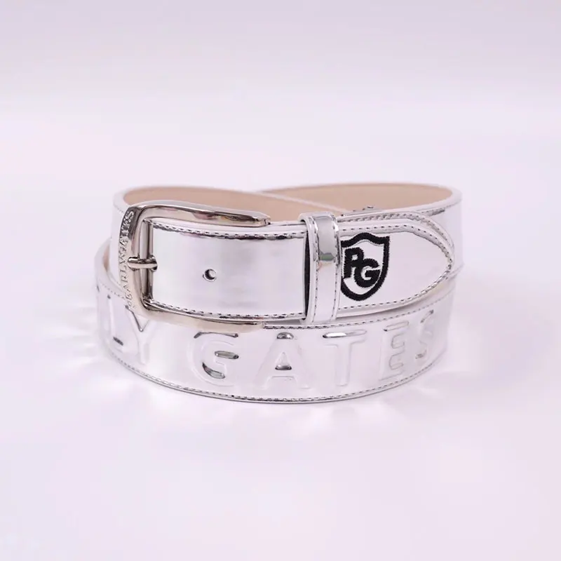 Unisex Golf Sports Leisure Belt Alloy Buckle Fashion Leather Belt Luxury Golf Accessories Free Shipping