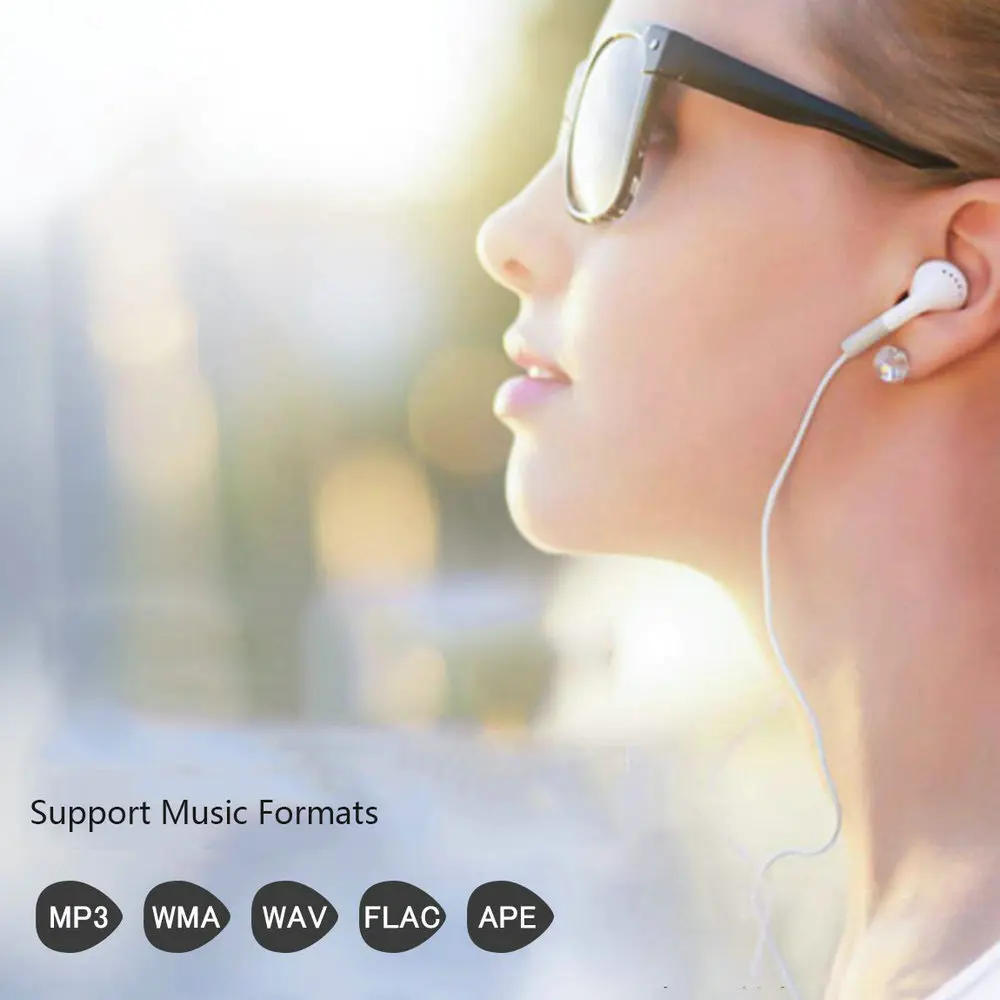 Mp4 плеер с Bluetooth 8 ГБ 16 32 музыкальный сенсорной кнопкой FM радио видео