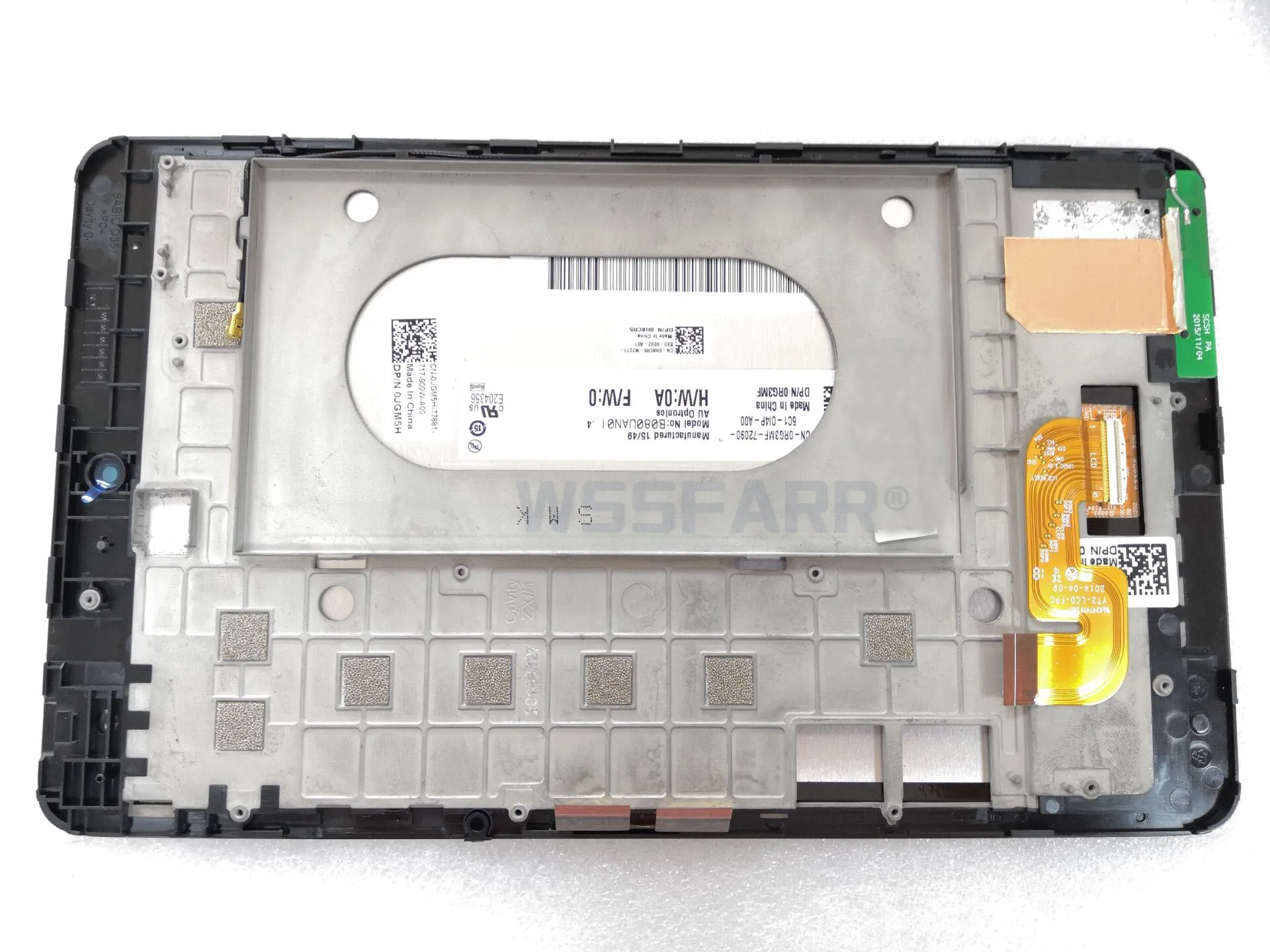 Для DELL VENUE 8 PRO 3840 LED ЖК панель с сенсорным экраном w дигитайзер JGM5H