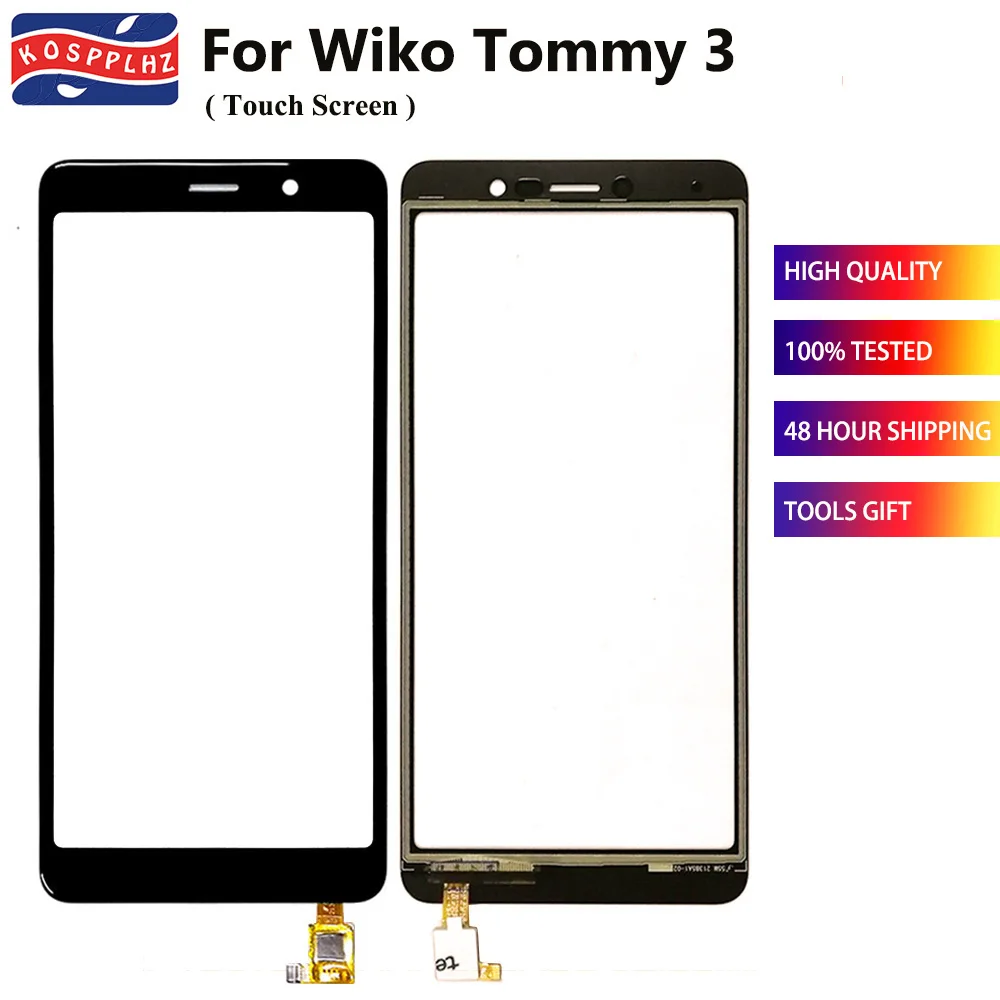 5 45 &quotНовый сенсорный экран для Wiko Tommy 3 стеклянная панель замена оригинальных
