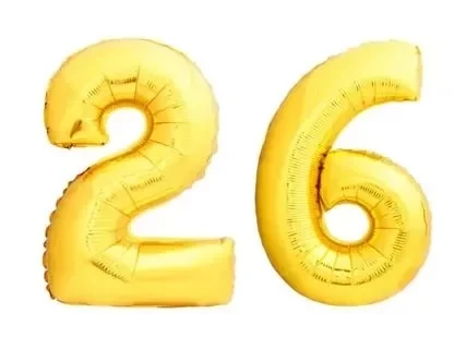 2 шт, 32/40 дюйма, розовое золото, с цифрами, фольга, гелиевые шары, поздравляем 18, 19, 20, 22, 24 года, для взрослых, на день рождения, Декор, принадлежности - Цвет: gold 26