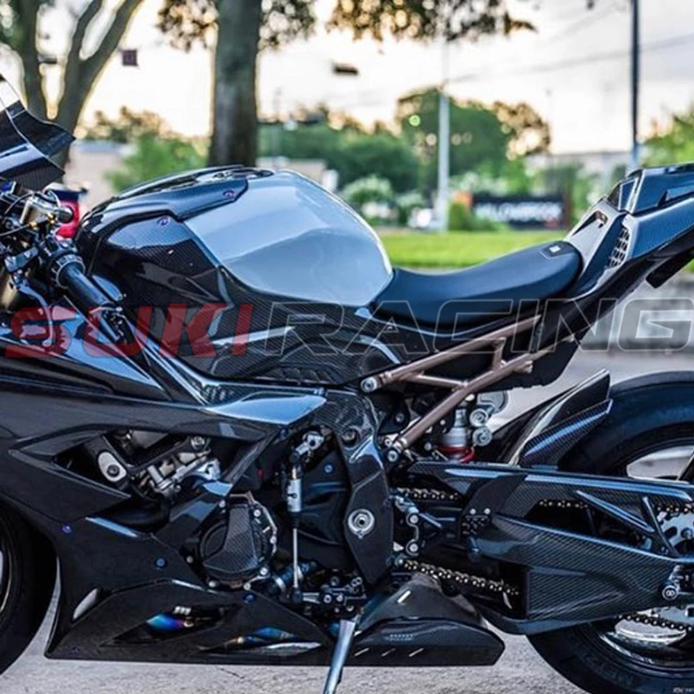 S1000RR S 1000 RR 2019 2020 2021 углеродное волокно мотоциклетный Бензобак боковой обтекатель
