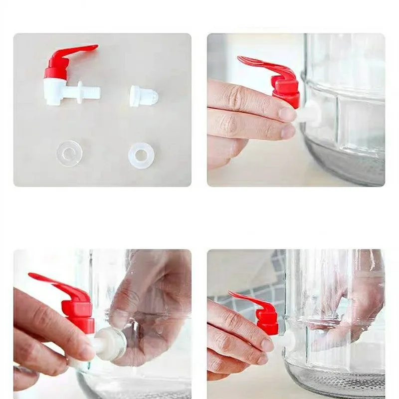 1 3 шт пластиковый кран диспенсер для воды бар напитков фруктовый сок винная банка