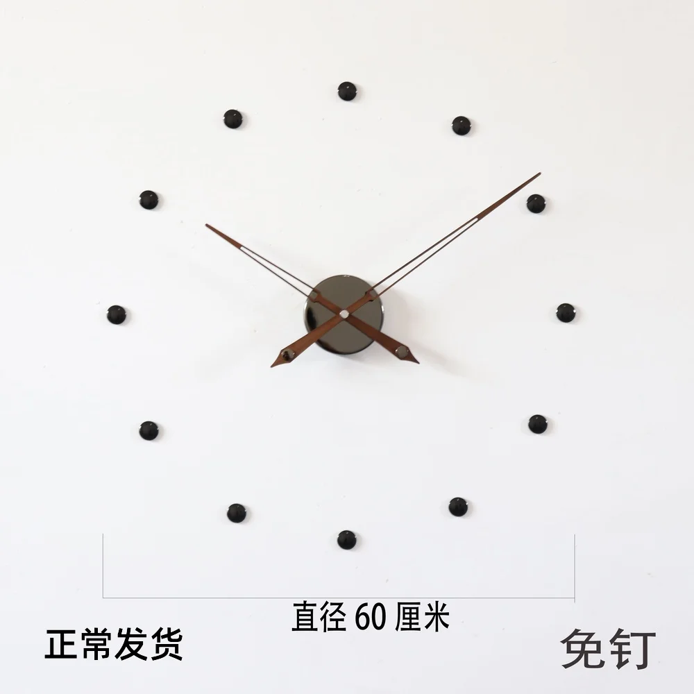 DIY Современные настенные часы 3d деревянные креативные скандинавские