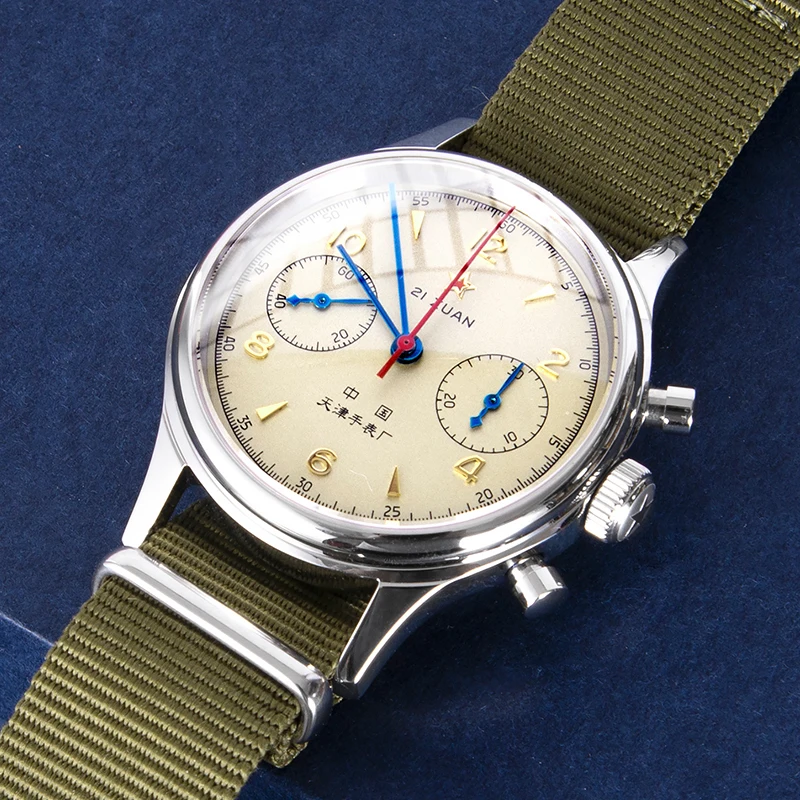 Ретро ST1901 механические двигаться Для мужчин t часы для настоящих Военная