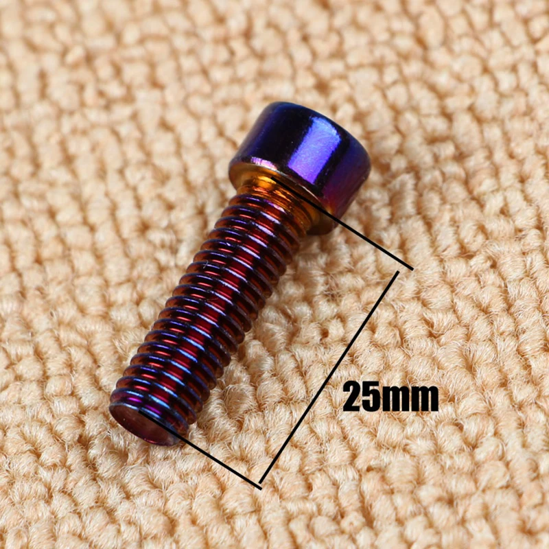 304 винт из нержавеющей стали с круглой головкой и шестигранным цветом M8 сгоревший