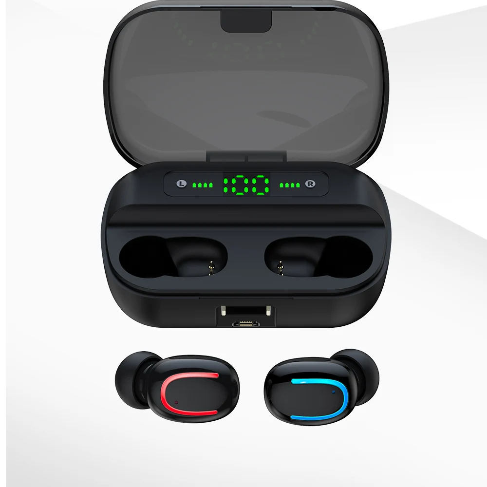 Q82 TWS беспроводные наушники 8D стерео мини Bluetooth наушники 5,0 с двойным микрофоном спортивные водонепроницаемые наушники гарнитура для автоматического сопряжения