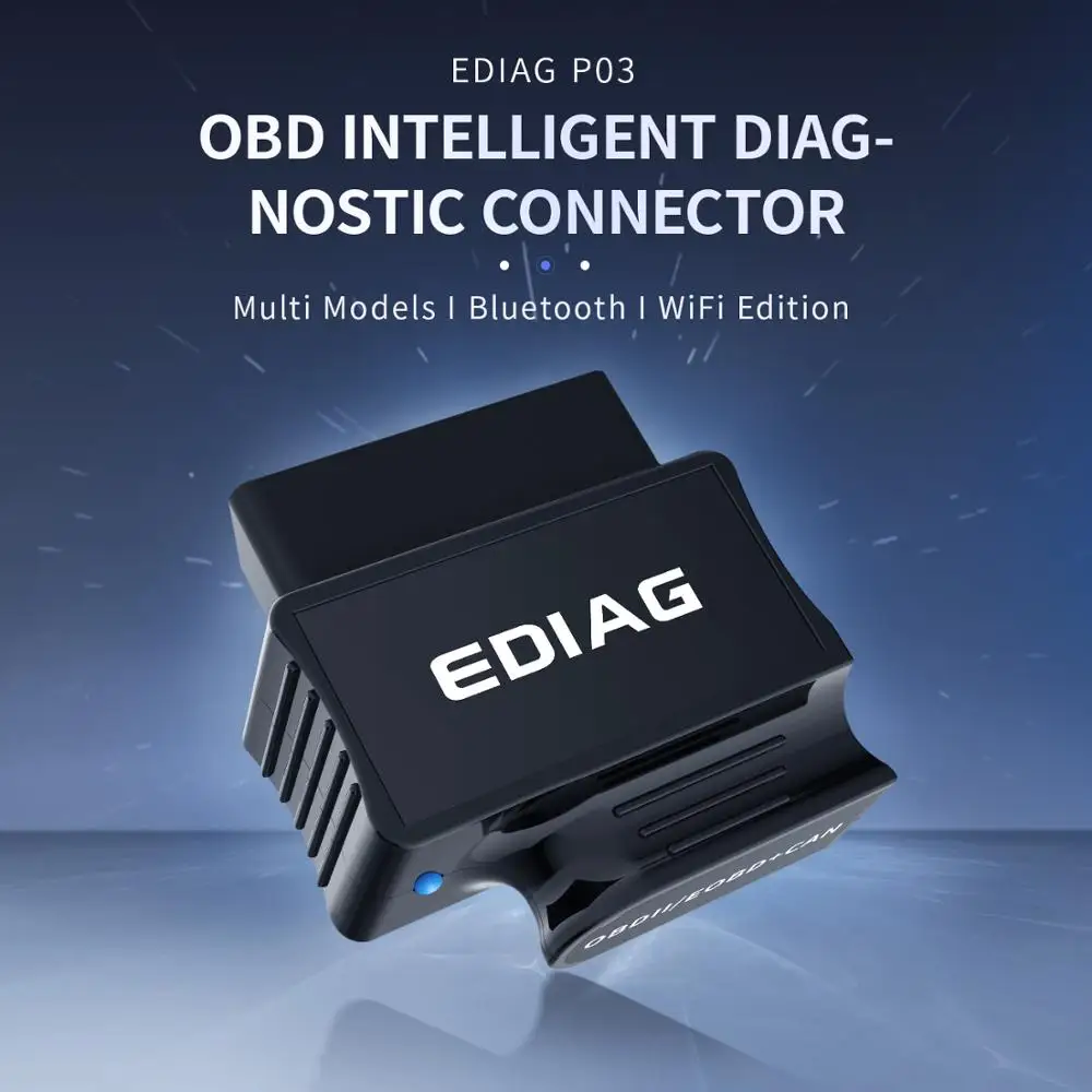 Ediag P03 ELM327 V1.5 Wifi/Bluetooth PIC18F25K80 for Android/IOS Elm 327 code reader obd2 Diagnostic tool PK KW902 ICAR2 | Автомобили и