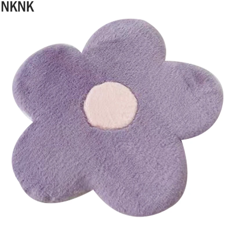 

One cushion flower shape solid color cushion dining chair cushion sofa pillow home decoration 50x50cm