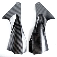 carbon fiber pattern side air duct cover fairing insert part for yamaha yzf r6 2006 2007