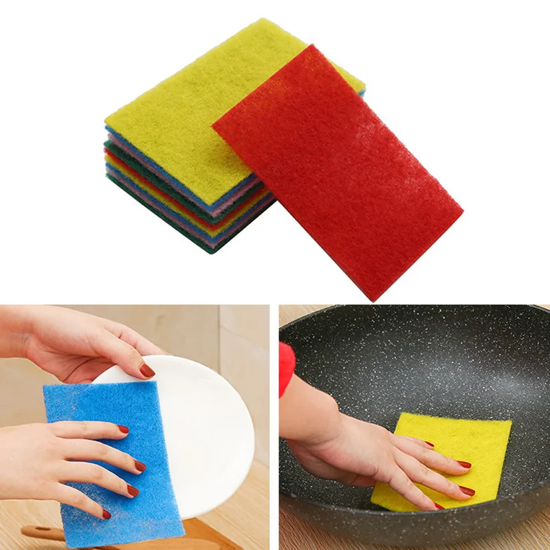 10 ⑤ упак. волшебная губка Ластик уборка полотенце ткань бытовой практичный блюдо
