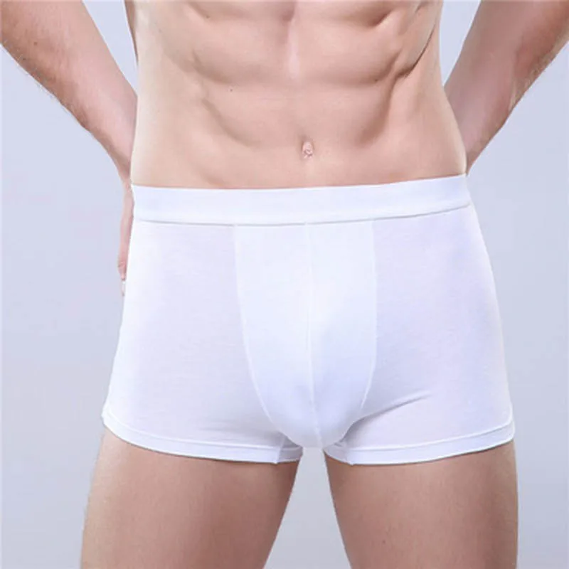 Горячая Распродажа однотонное Классическое нижнее белье из бамбукового волокна