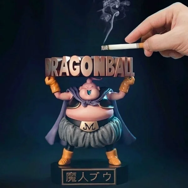 Симпатичная стоячая пепельница из серии Dragon Ball Z Buu Boo Fat Экшн фигурка DBZ Majin Goku Fighter