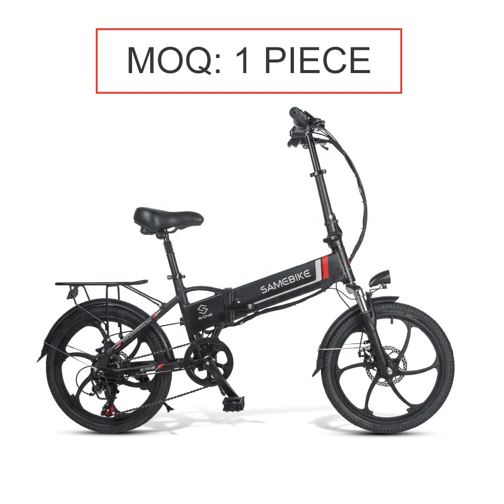 Электровелосипед складной 20 дюймов в наличии Вт 48 В с мотором 350 А · ч 7 скоростей |