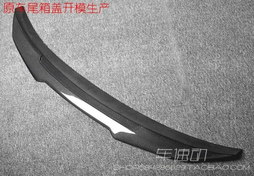 Высококачественный спойлер для заднего багажника из углеродного волокна