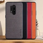 Тканевый кожаный чехол для OnePlus 7 8 9R Pro Slim Fit TPU Premium Cover For OnePlus Nord 2 N10 N100 N200 6 7 8 9 6T 7T 8T Pro, чехол