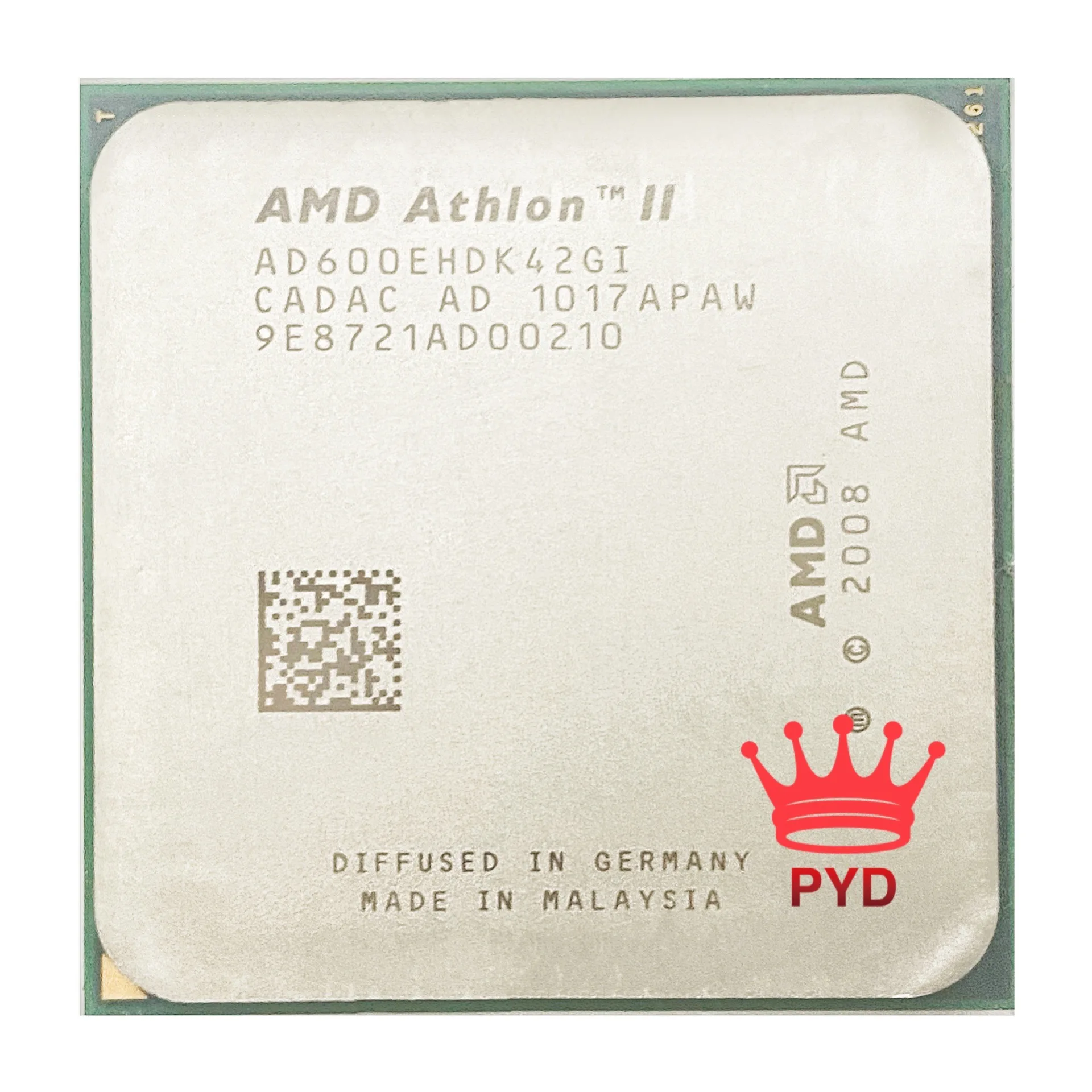 Четырехъядерный процессор AMD Athlon II X4 600E 600 2 ГГц AD600EHDK42GI разъем AM3|Процессоры| |