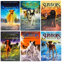 6 books set survivors 1 6 the empty city darkness falls erin hunter adult young teen fantasy science fiction novel english book