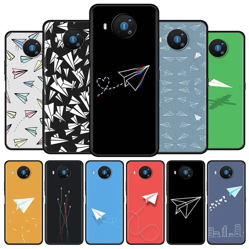 

Minimal Flying Paper Plane Smart phone Accessories Cover for Nokia 2.2 3.2 2.3 4.2 7.2 1.3 5.3 2.4 3.4 C3 1.4 5.4 Case Coque