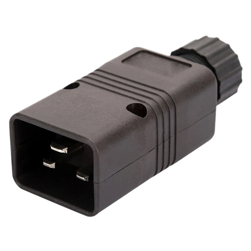 Черный медный IEC C20 UPS PDU APC компьютерная мощность съемный Трехконтактный Инлайн