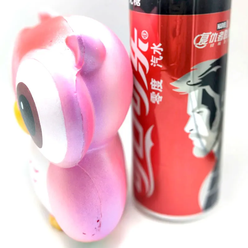 2019 New Hot Sale Kawaii Pink Big-Eyed Owl Shape Squishy Squeeze Rising Antistress Abreact Ball Soft Sticky Funny Gift | Игрушки и хобби