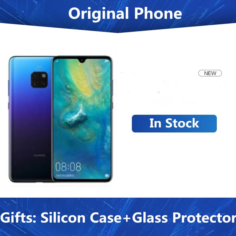 HuaWei Mate 20 смартфон с 5 дюймовым дисплеем Kirin 980 Android 9 0 ОЗУ 6 ГБ ПЗУ 53 24 МП|Смартфоны| |