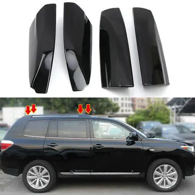 

Черная крыша багажника, Крышка корпуса, замена 4 шт. для Toyota Highlander 2008-2013