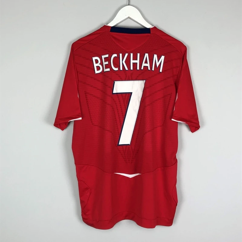 

Retro 2008/10 Beckham Gerrard Lampard Rooney Owen Vintage Jersey Classic Shirt