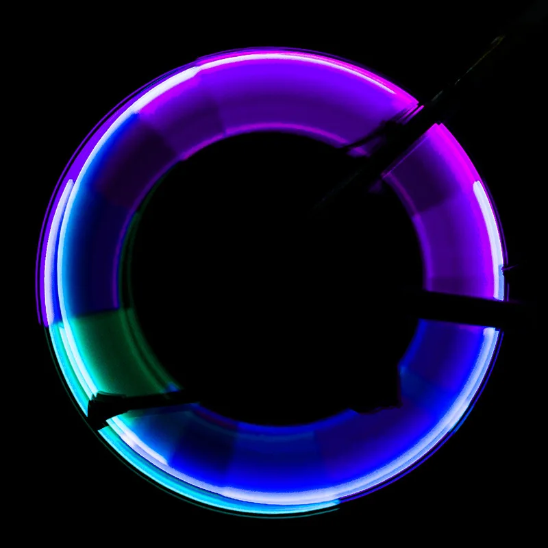 USB Перезаряжаемый на 360 градусов вращающийся велосипедный светильник шина