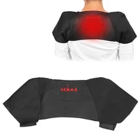 tourmaline self heating magnetic therapy shoulder pad relieve cervical shoulder pain fatigue posture corrector adjustable shawls