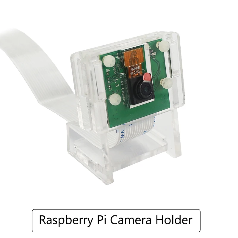 Чехол для Камеры Raspberry Pi 3 Model B Plus с прозрачным акриловым кронштейном официальной