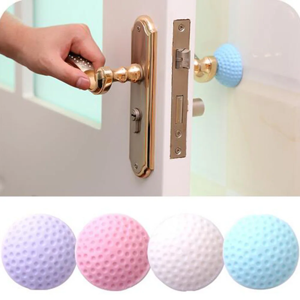 

3pc Kitchen Door Silicone Suction Cup Door Sucker Handle Anti-collision Pad Mute Reduce Noise Safety Protection kitchen