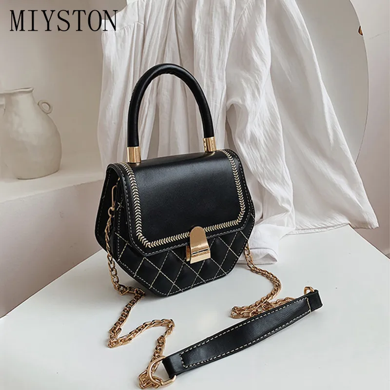 2019 сумки на плечо женские из искусственной кожи знаменитый бренд маленький