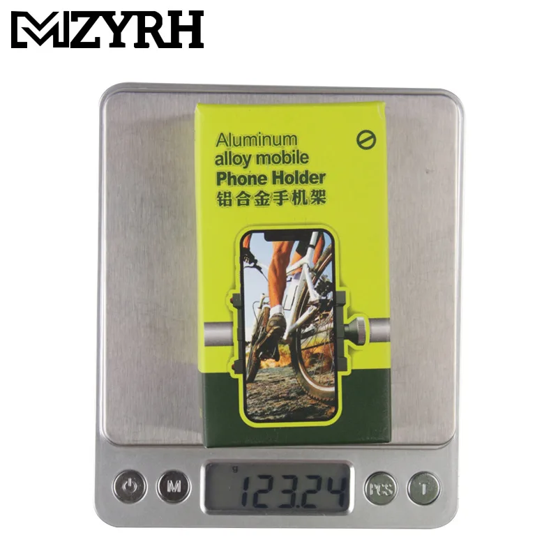 

Aluminum alloy Bike Phone Holder Universal Adjustable Bicycle iPhone Mount Handlebar Cell Phone Holder Phone Navigation bracket