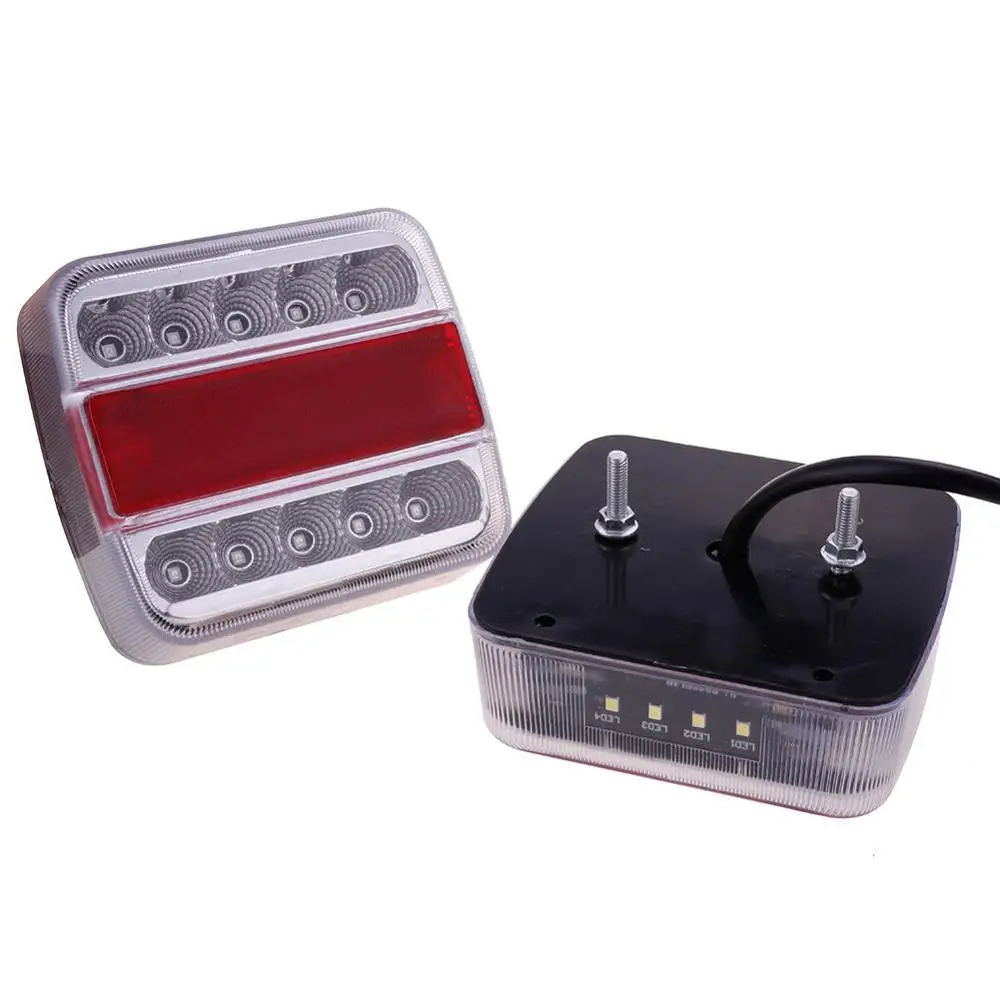 2 шт. светодиодный лодка прицеп задние светильник s Комплект маркер грузовик