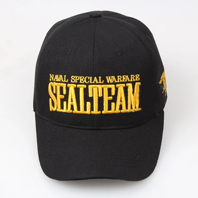 

Letter US Navy Seal Embroidered Team Tactical Cap Mens Army Baseball Cap Brand Gorras Adjustable Bone Snapback Hat