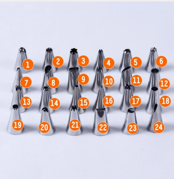 1 шт. насадка для украшения торта насадки кондитерских изделий из нержавеющей