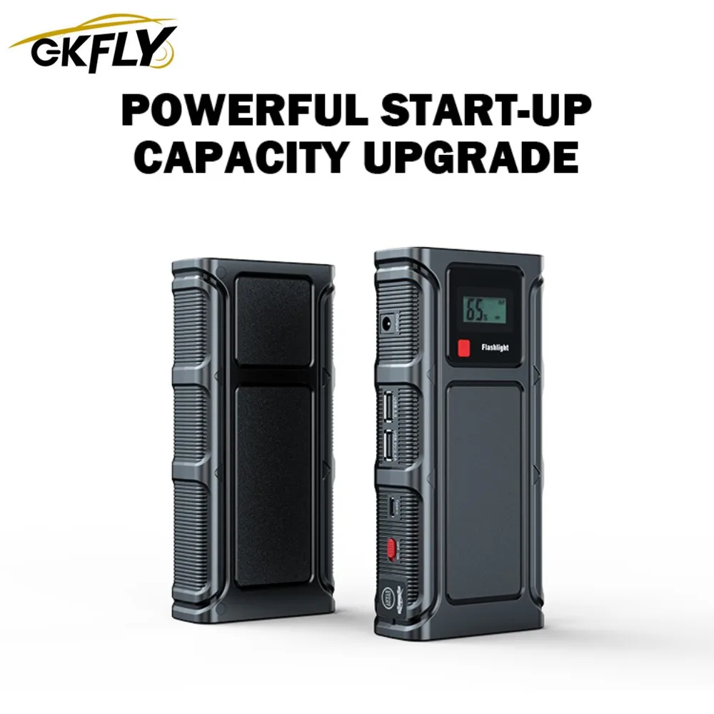 

GKFLY 2000A Car Jump Starter Car Battery Booster Buster 12V High Power Car Starting Device Power Bank for Petrol Diesel Car