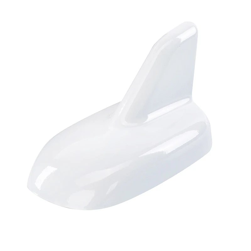 POSSBAY 10 Pcs Car Shark Fin Antenna Aerials Black/White/Gray Roof Stickers And Decasl for Honda VW Audi Peugtot Styling | Автомобили и