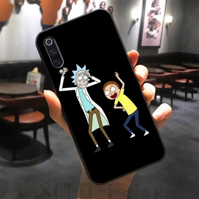 

Ricks PhD Morty Case Coque Fundas Etui For Xiaomi Note Max Mi 7 8 9se Redmi 7 7a 8 8t 9 10 Pro Lite Cases Cover
