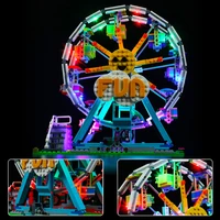 brickbling led light kit for 31119 ferris wheel amusement park collectible blocks toy no included building model