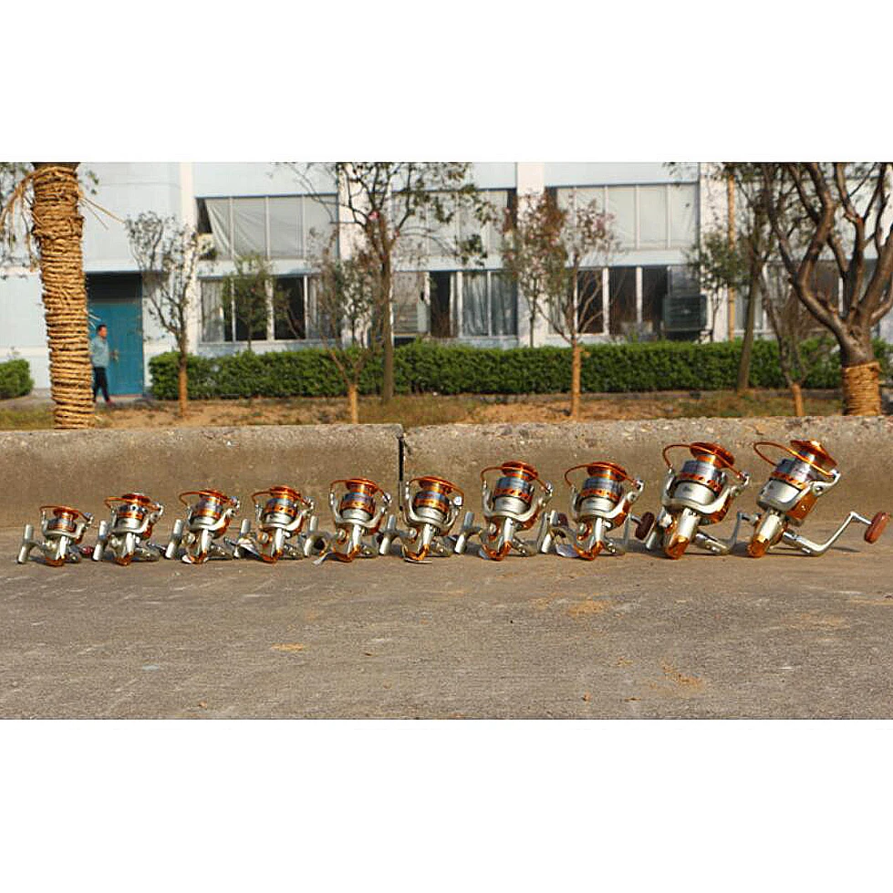 Лидер продаж в Европе металлическая катушка для спиннинга с складной ручкой 12BB 5